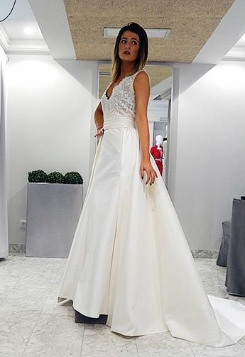 Chon Garrido vestido de novia